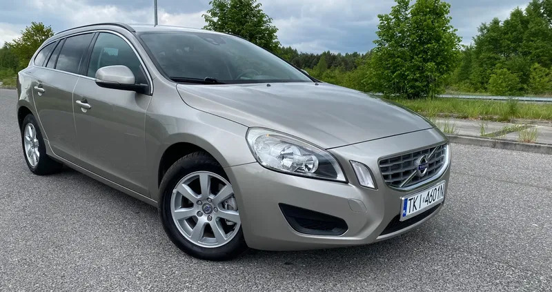 volvo świętokrzyskie Volvo V60 cena 32900 przebieg: 238124, rok produkcji 2012 z Łapy